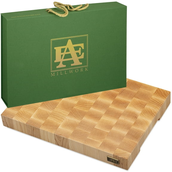 Cruella Cutting Board Maple Wood End Grain Handmade