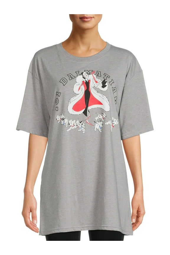 Cruella Junior' Graphic T-Shirt Dress