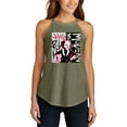 thumbnail image 1 of Cruella Rebel Collage - Juniors High Neck Tank Top, 1 of 4