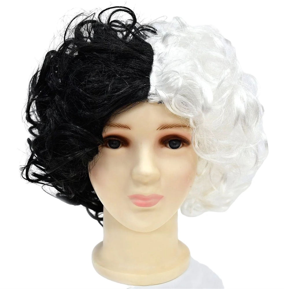 Black Cosplay Wig Carnival Halloween