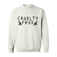 thumbnail image 1 of Cruelty Free Design Sweatshirt Women -Image by Shutterstock, Female 5X-Large, 1 of 4