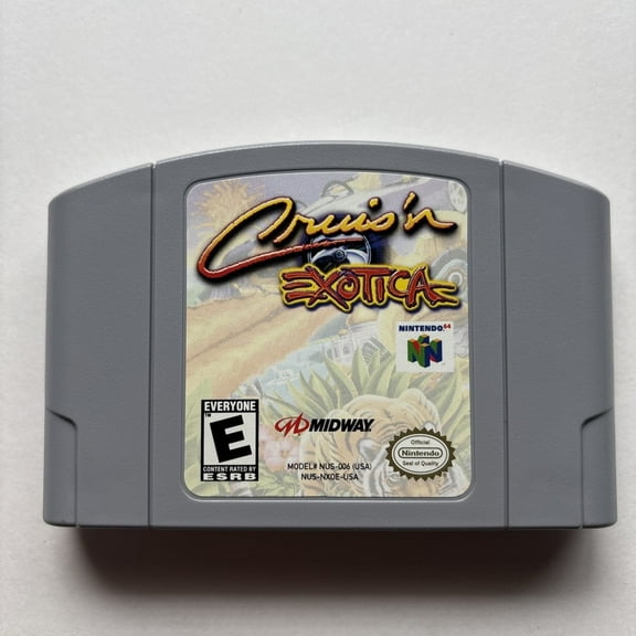 Cruis'n Exotica - N64 Game - US Version