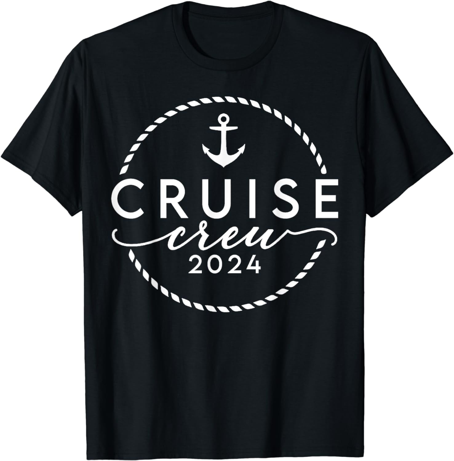 Cruise Crew 2024 Anchor Vacation Sailing Trip Matching Group TShirt