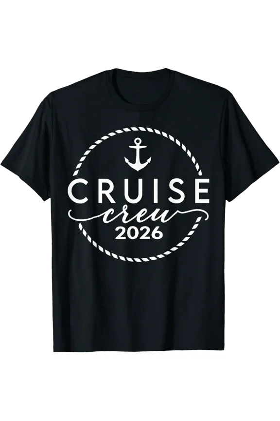 Cruise Crew Anchor Vacation Sailing Trip Group T-Shirt