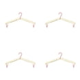 thumbnail image 1 of Cruise Essentials 2026，Foldable Adjustable Clothes Hangers Set, Space Saving Travel Hangers with Clips, Retractable Design for Adult Clothing, 4 Hangers, 1 of 5
