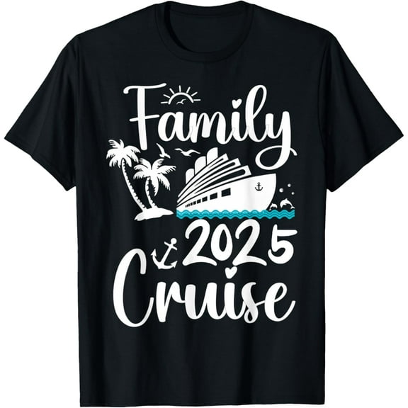 Cruise Family 2025 Squad Vacation Matching Family Group T-Shirt