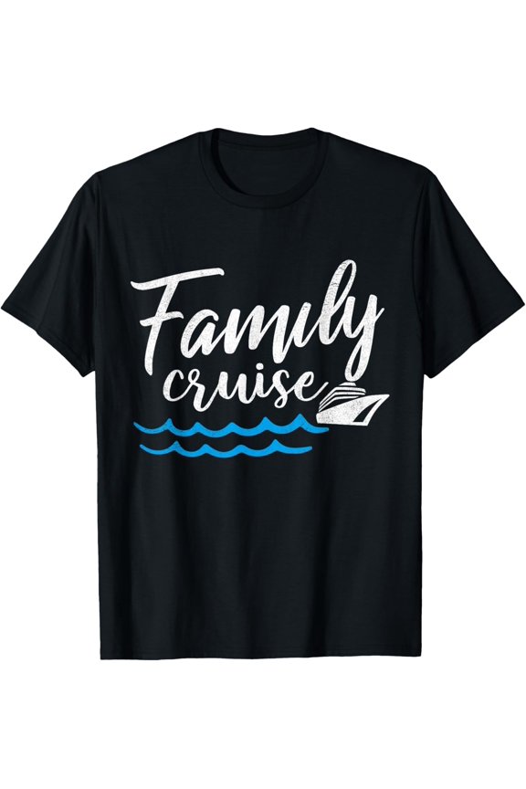 Cruise Family Vacation Trip Cruising For Holiday Christmas T-Shirt