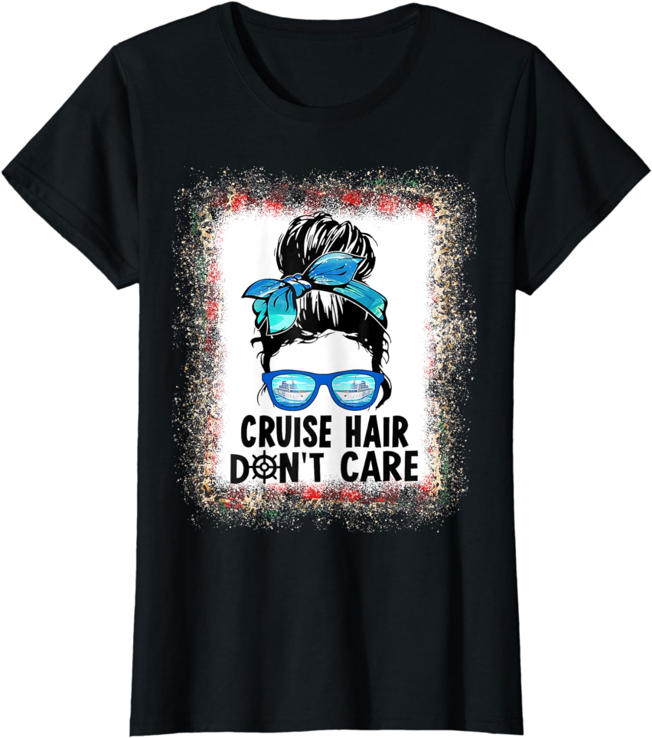 Cruise Hair Don’t Care Baseballkappe, Verstellbar, Gewaschene Baumwolle, Bestickt – Für Damen & Herren, UV-Schutz
