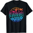 thumbnail image 1 of Cruise Life 2024 Tropical Beach Vacation Matching Group T-Shirt, 1 of 3
