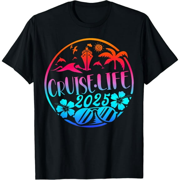 Cruise Life 2025 Family Vacation Matching Family Group T-Shirt