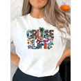thumbnail image 1 of Cruise Life Vacation Vibes Graphic Design Unisex T-Shirt, for men & women, up to size 5XL, 1 of 2