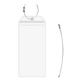 thumbnail image 1 of Cruise Luggage Tag Etag Holders With Zip And Loops for Cruise Ship Use,Clear, 1 of 2