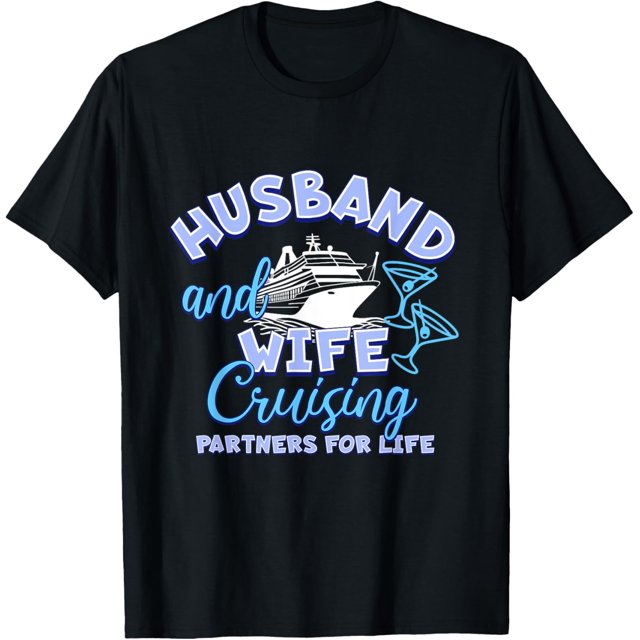 Cruise Partners for Life Fun 2025 Trip Design for Couples TShirt
