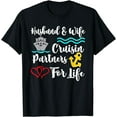 thumbnail image 1 of Cruise Ship Couple Husband & Wife Cruising Partners for Life T-Shirt mens t shirt，black，women，funny，misfits，men，journey，t-shirt, 1 of 4