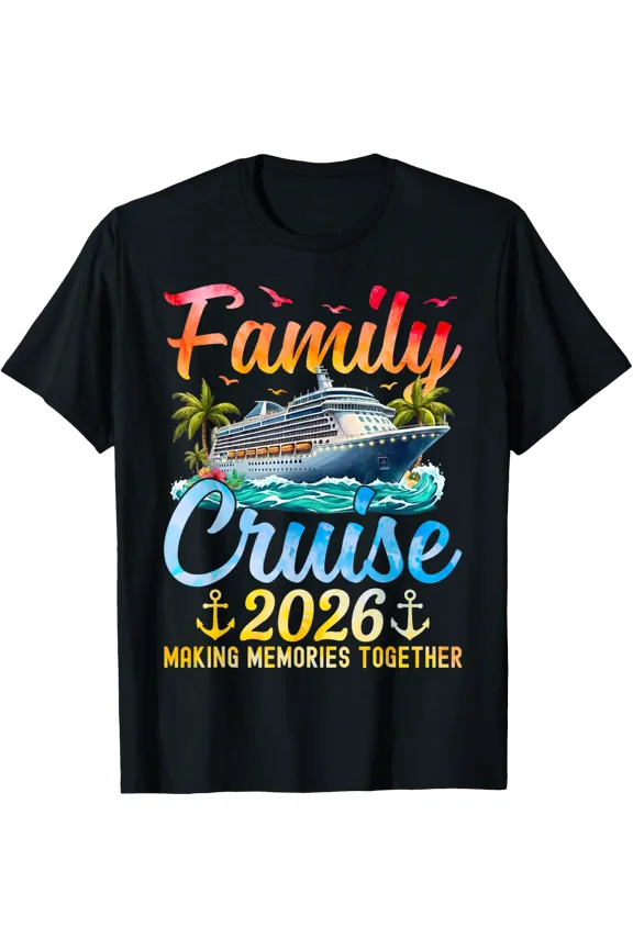 Cruise Ship Graphic T-Shirt