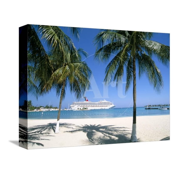 Cruise Ship, Ocho Rios, Jamaica, West Indies, Central America, Stretched Canvas Wall Art by Sergio Pitamitz Sold by Art.Com