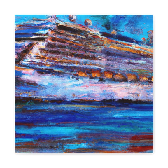 Cruise Ship Odyssey. - Canvas
