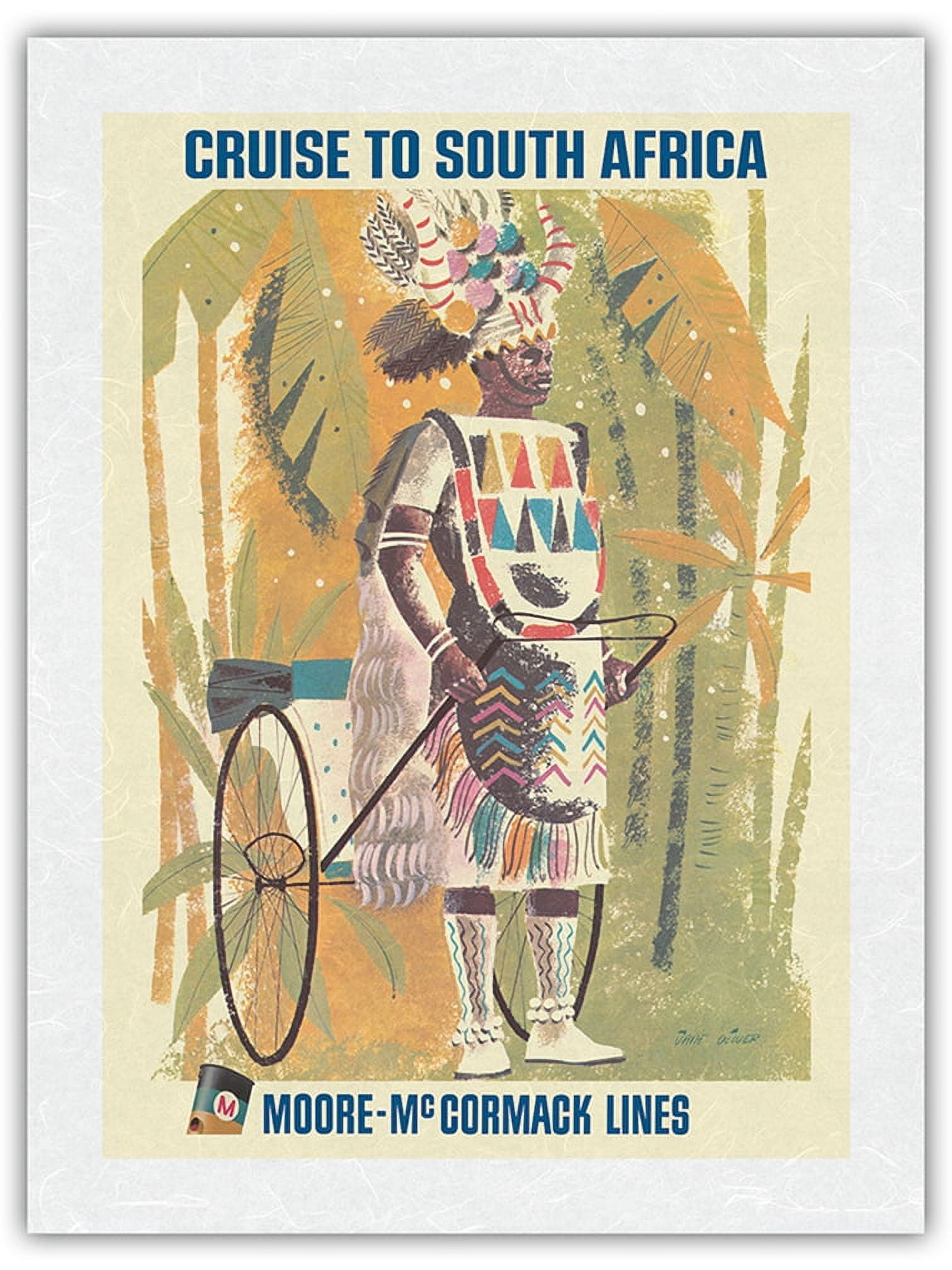 Cruise to South Africa Durban Rickshaw Boy MooreMcCormack Lines