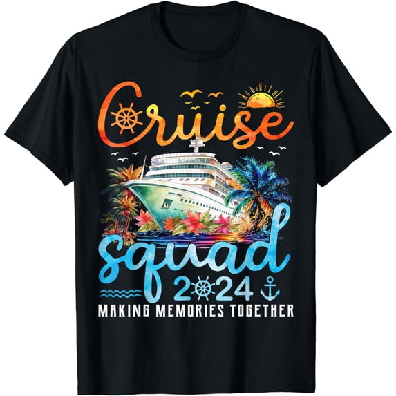 Cruise Squad 2024 Family Group Matching Summer Vacation T-Shirt