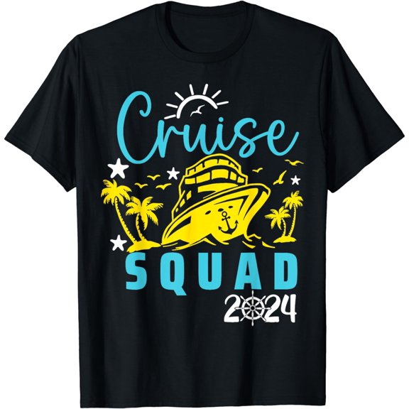 Cruise Squad 2024 Family Matching Vacation Cruise Ship T-Shirt