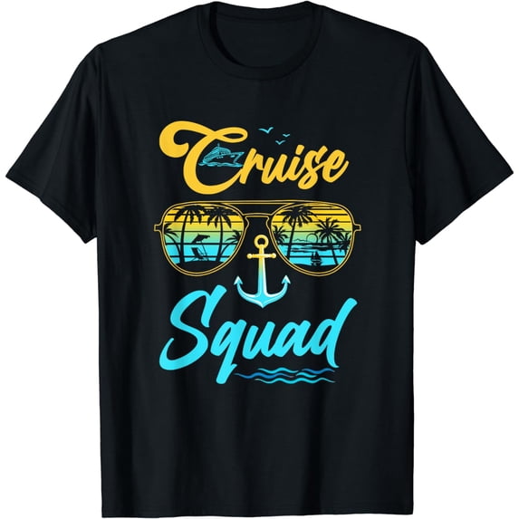 Cruise Squad 2024 Family Vacation Beach Matching Group T-Shirt