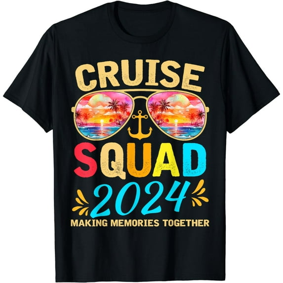 Cruise Squad 2024 Family Vacation Beach Matching Groupe T-Shirt