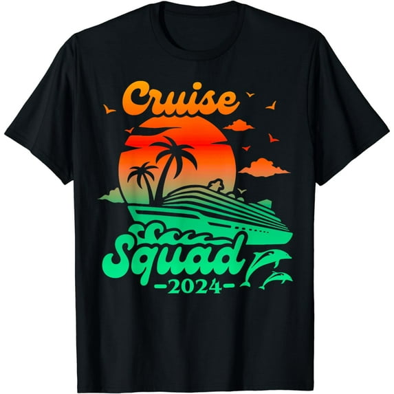 Cruise Squad 2024 Family Vacation Matching Family Group T-Shirt