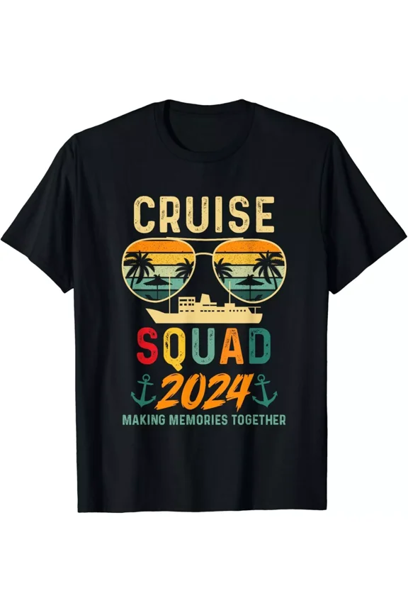 Cruise Squad 2024 Family Vacation Matching Group Summer Gift Unisex T-Shirt
