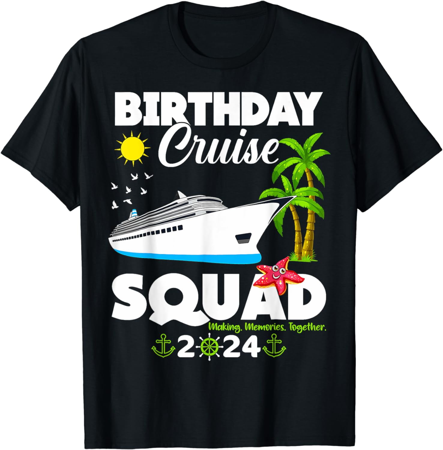 Cruise Squad 2024 Family Vacation Matching Group Summer TShirt