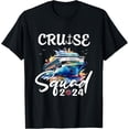 thumbnail image 1 of Cruise Squad 2024 Men Women Kids Matching Family Cruise Trip T-Shirt, 1 of 4