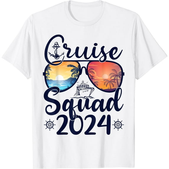 Cruise Squad 2024 Summer Vacation Matching Family Cruise T-Shirt