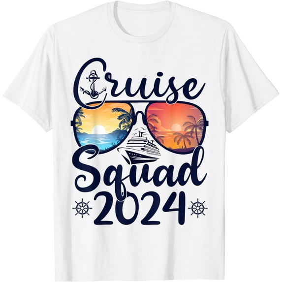 Cruise Squad 2024 Summer Vacation Matching Family Cruise T-Shirt