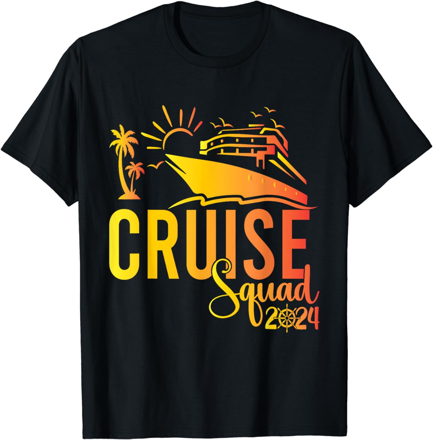 Cruise Squad 2024 Summer Vacation Matching Family Group TShirt