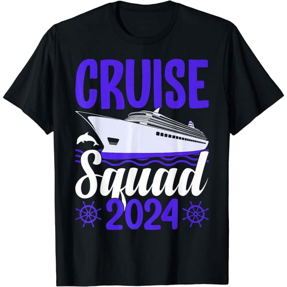 Cruise Squad 2024 Summer Vacation Matching Family Group T-Shirt