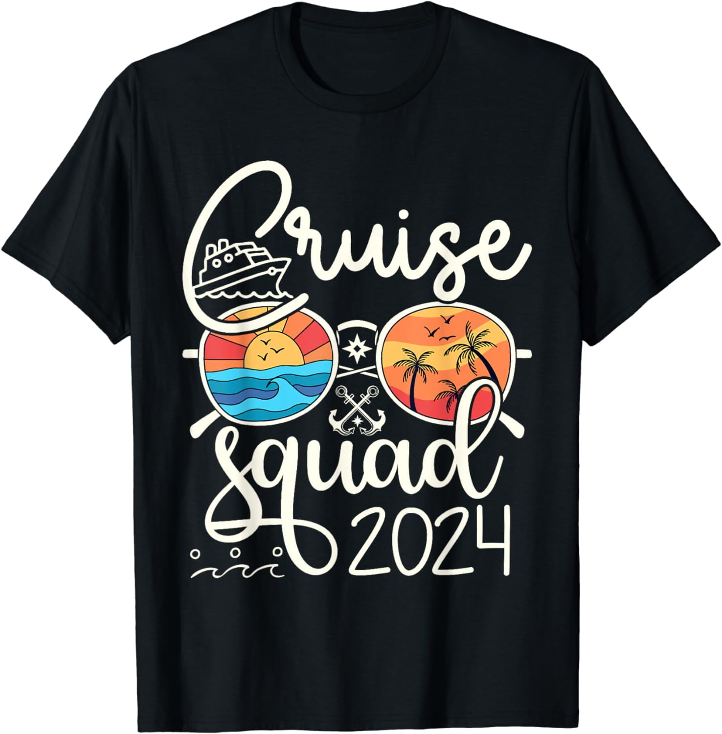 Sun Princess Cruise Squad 2024 Men's T-shirt