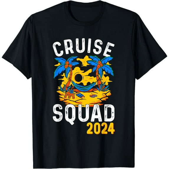 Cruise Squad 2024 Vacation Matching Family Group T-Shirt