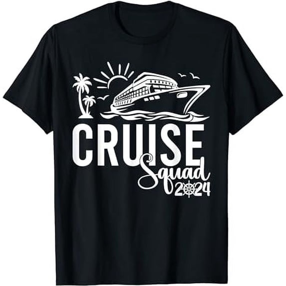 Cruise Squad 2024 Vacation Matching Family T-Shirt