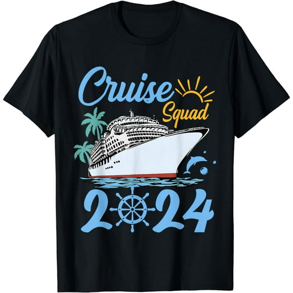 Cruise Squad 2024 Vacation Trip Family Matching Squad Team T-Shirt