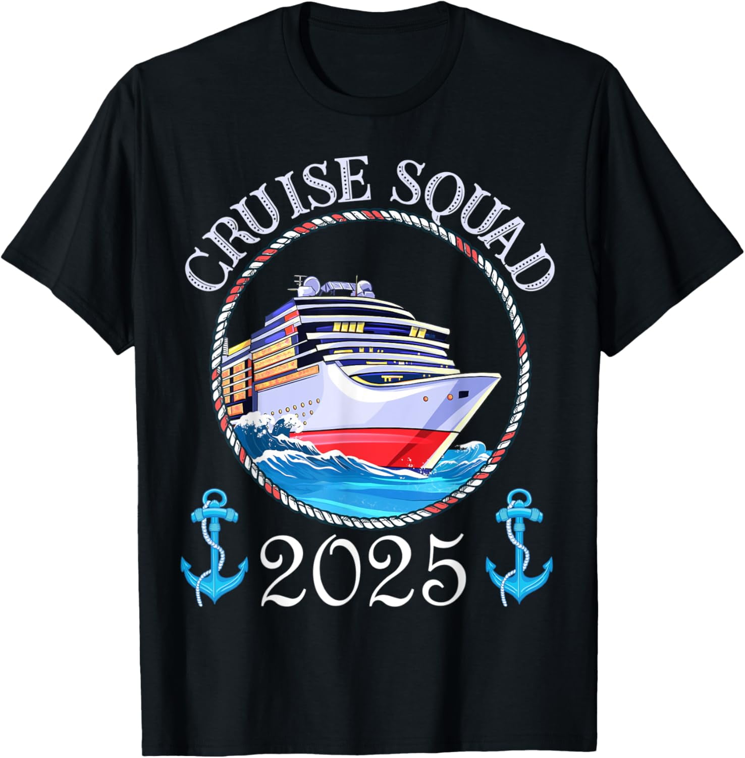 Cruise Squad 2025 Cruisers Matching Family Cruising Trip TShirt