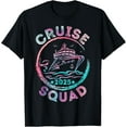 Cruise Squad 2025 Matching Family Group With Anchor TShirt