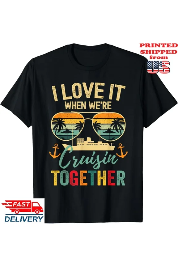 Cruise Squad 2025 Outfits Friends Family Couples Matching T-Shirt Unisex S-5XL Hot Trending Shirt, Vintage Birthday Gift