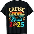 thumbnail image 1 of Cruise Squad 2025 Summer Cute Matching Family Group Vacation T-ShirtMen's and women's gift, black and white T-shirt, size: Extra large S-4XL, 1 of 4