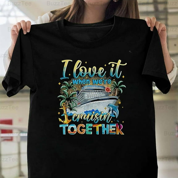Cruise Squad 2025 Summer Vacation Matching Family Group Fun Trip T-Shirt Unisex, up to 5XL