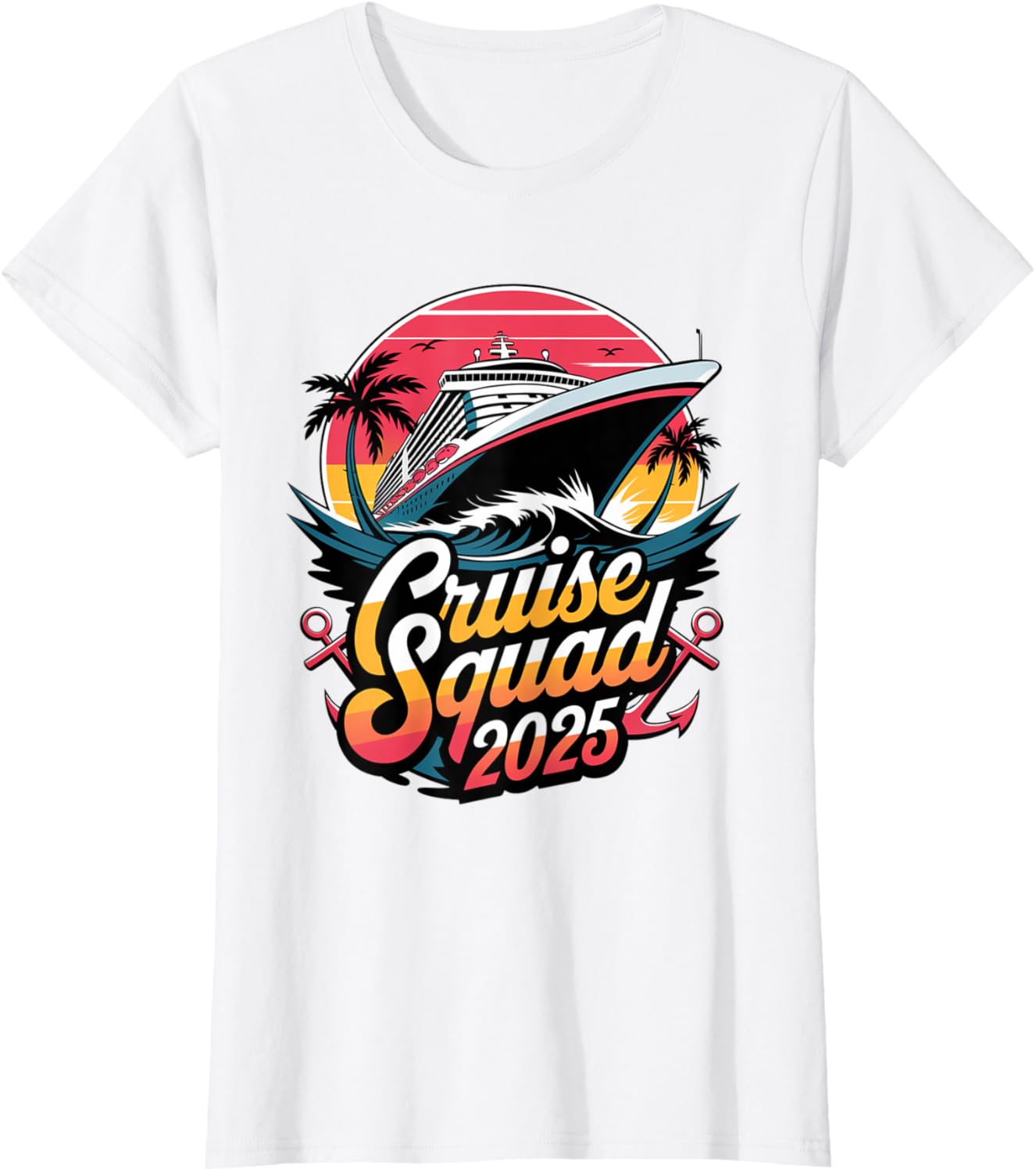 Cruise Squad 2025 Summer Vacation Matching Family Group TShirt