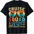 thumbnail image 1 of Cruise Squad 2025 Tee Matching Family Group Summer Vacation T-ShirtMen's and women's gift, black and white T-shirt, size: Extra large S-4XL, 1 of 4