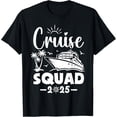 thumbnail image 1 of Cruise Squad 2025 Vacation Matching Family T-ShirtMen's and women's gift, black and white T-shirt, size: Extra large S-4XL, 1 of 4
