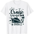 thumbnail image 1 of Cruise Squad 2026 Family Friends Vacation Travel Matching T-Shirt tee, 1 of 4