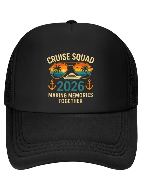 Cruise Squad 2026 Family Vacation Matching Group Summer Baseball Cap