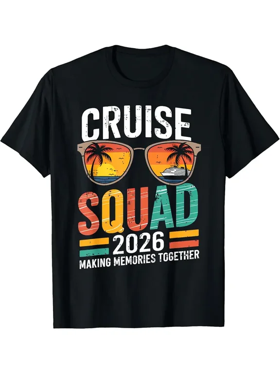 Cruise Squad 2026 Making Memories Together Matching Family T-Shirt