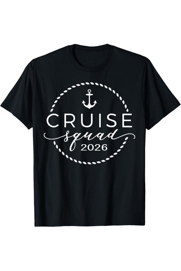 Cruise Squad 2026 Summer Vacation Matching Family Cruise Mens T-Shirt